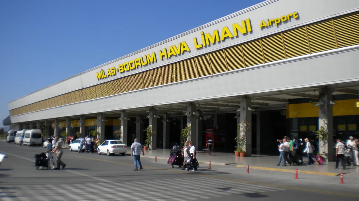 Milas–Bodrum Airport in Turkey
