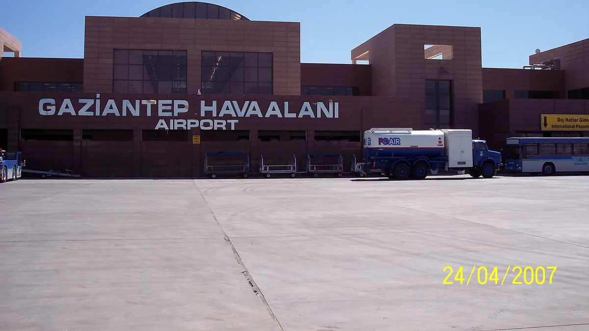 Gaziantep Oğuzeli Airport in Turkey