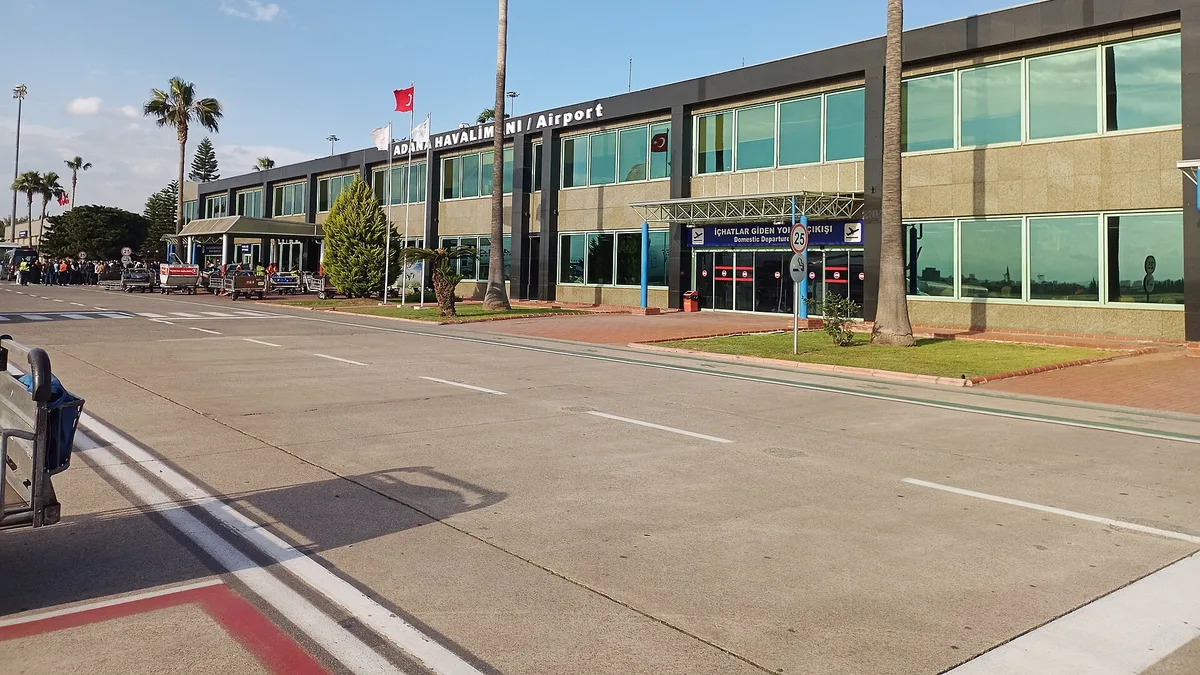 Adana Şakirpaşa Airport in Turkey