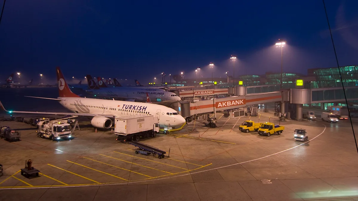 Istanbul Atatürk Airport in Turkey