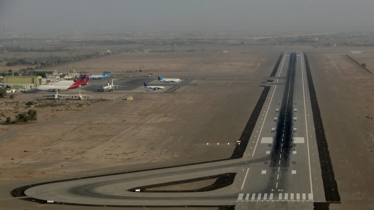 Ras Al Khaimah International Airport in United Arab Emirates