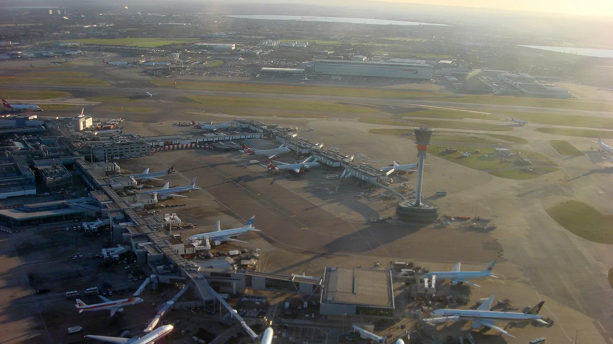 London Heathrow Airport in United Kingdom