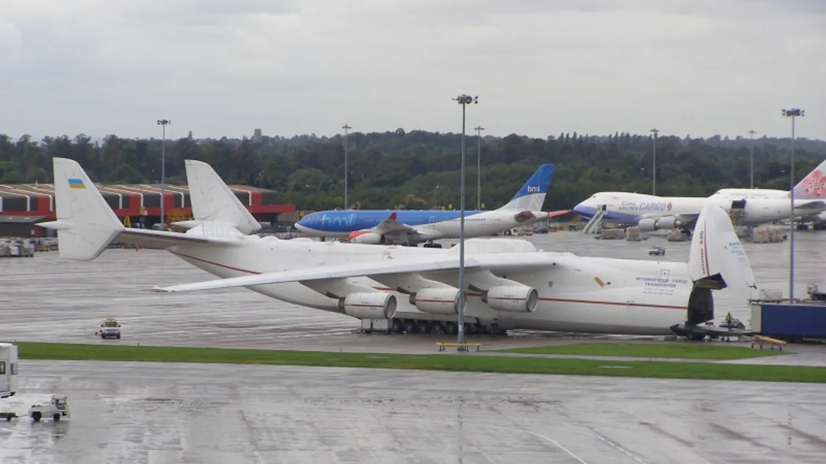 Manchester Airport in United Kingdom