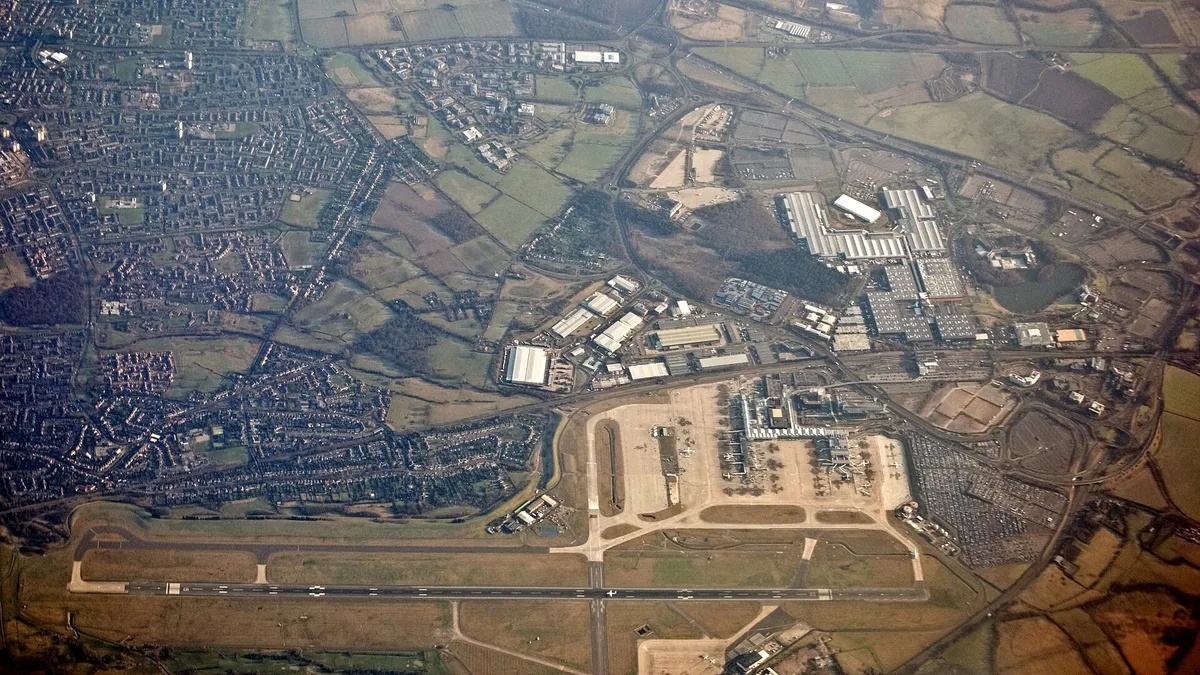 Birmingham Airport in United Kingdom