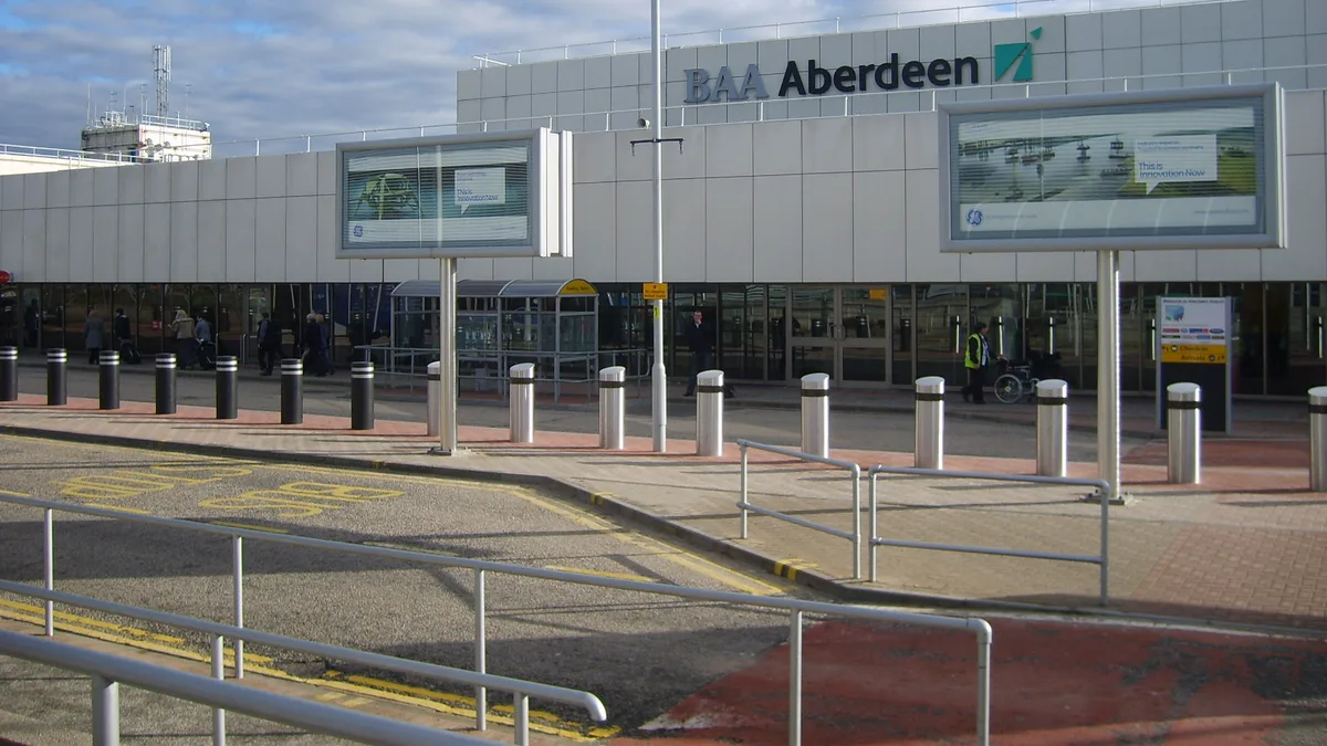 Aberdeen International Airport in United Kingdom