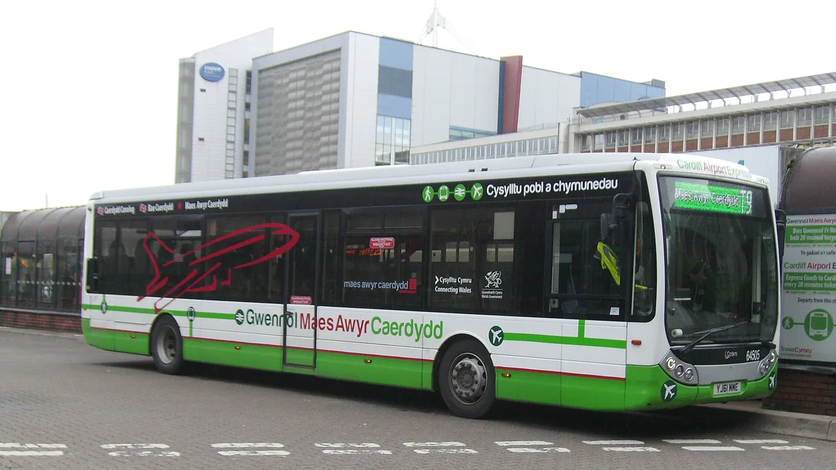 Cardiff Airport in United Kingdom