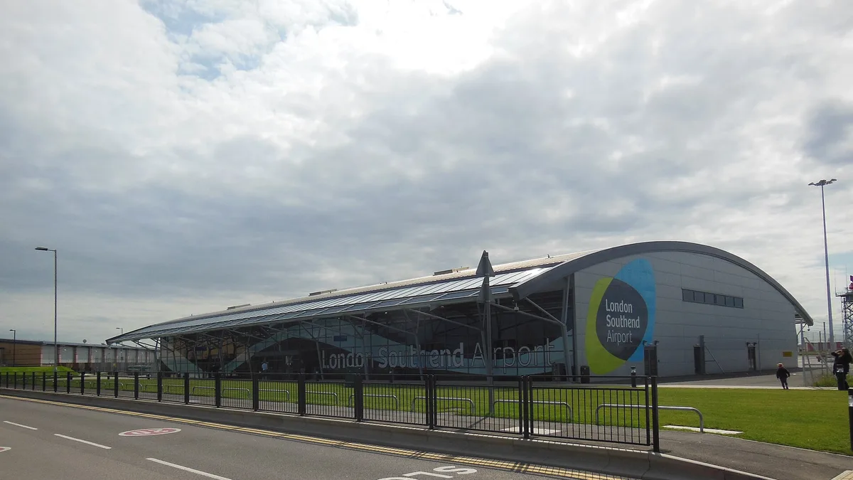 London Southend Airport in United Kingdom