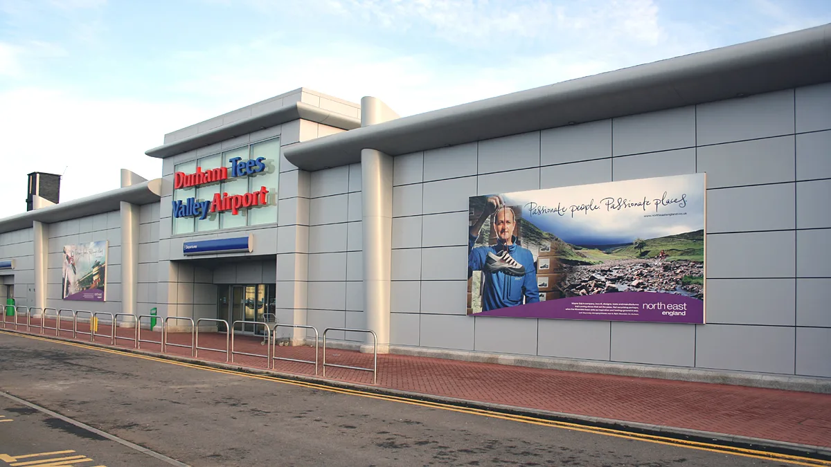Teesside International Airport in United Kingdom