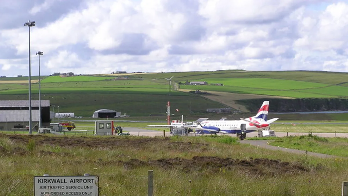 Kirkwall Airport in United Kingdom