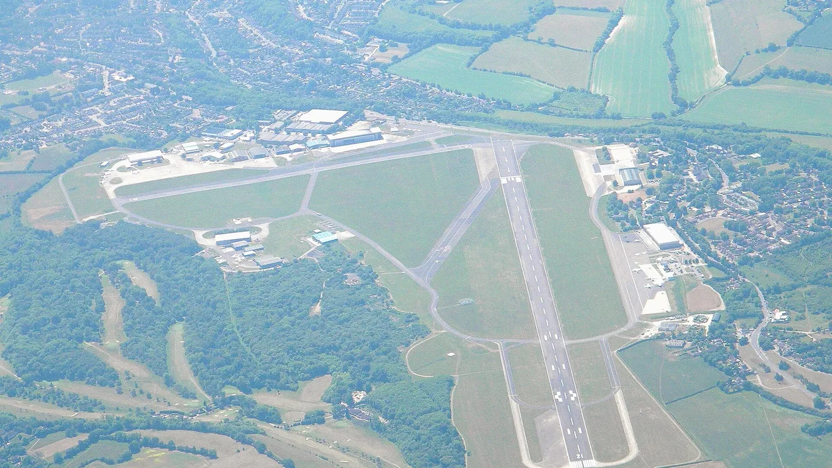 London Biggin Hill Airport in United Kingdom