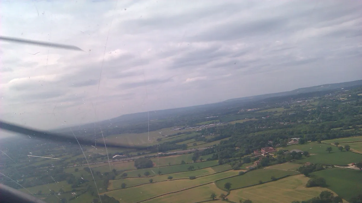 Redhill Aerodrome in United Kingdom