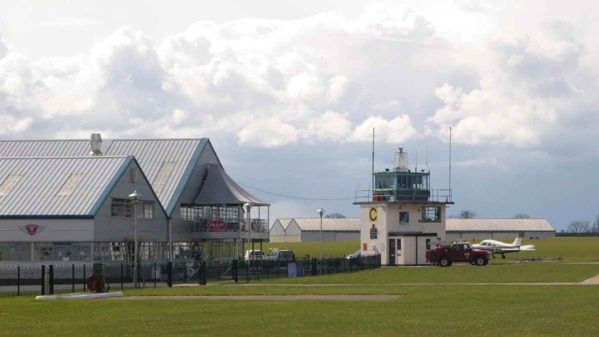 Sywell Aerodrome in United Kingdom