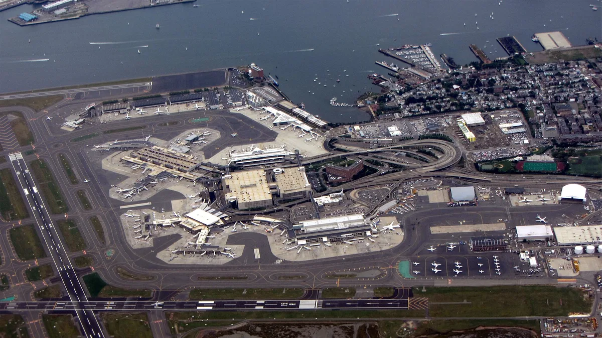 Boston Logan International Airport in United States