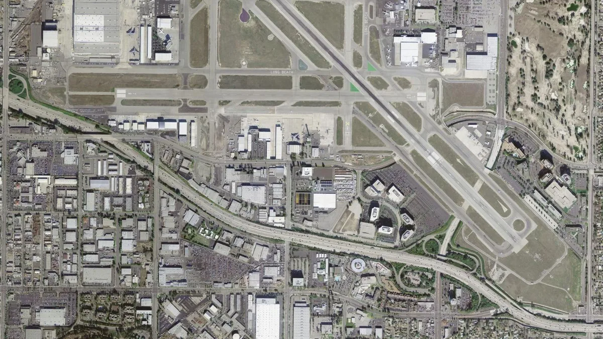 Long Beach Airport in United States