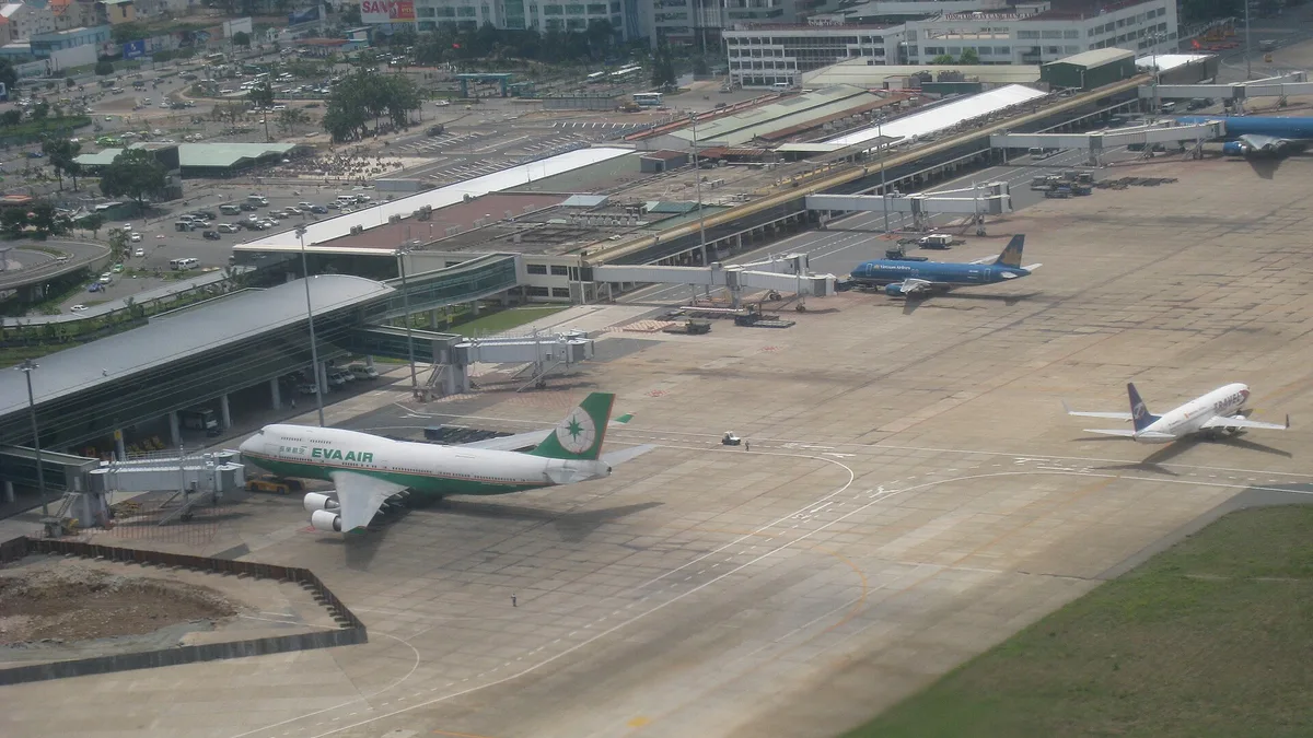 Tan Son Nhat International Airport in Vietnam