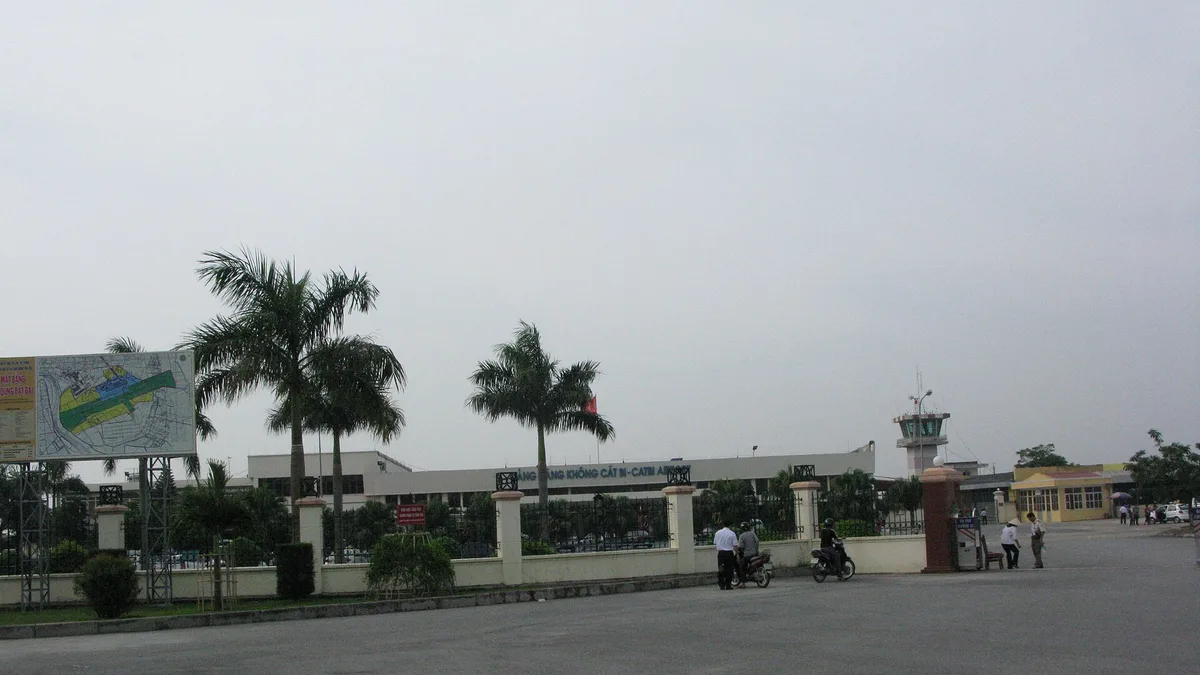 Cat Bi International Airport in Vietnam