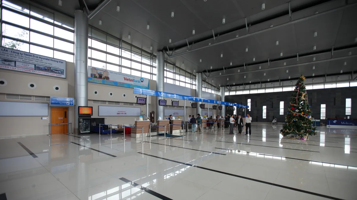 Buon Ma Thuot Airport in Vietnam