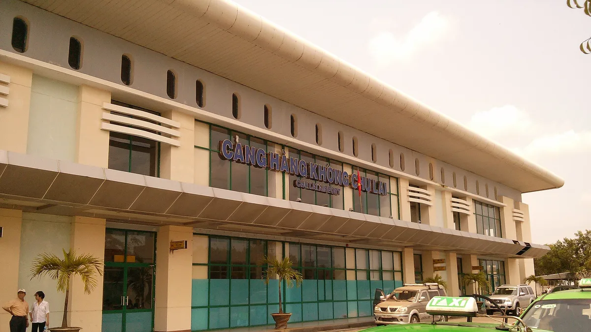 Chu Lai Airport in Vietnam