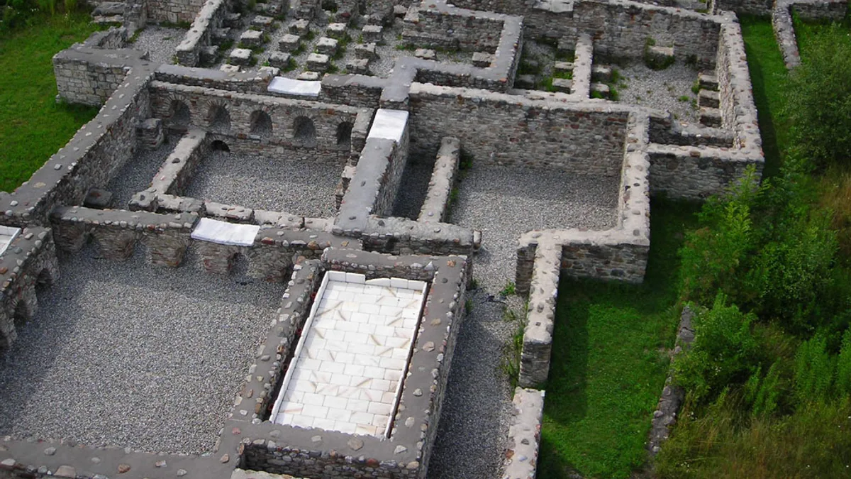 Aguntum Archaeological Park in Austria