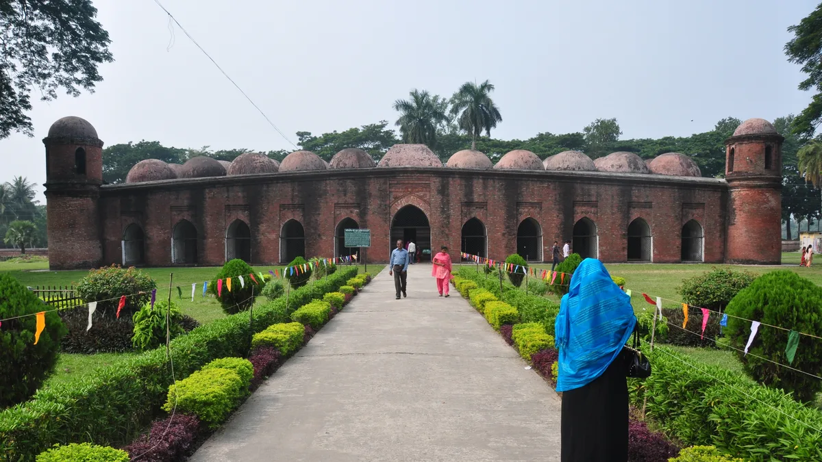 Sixty Dome Mosque in Bangladesh