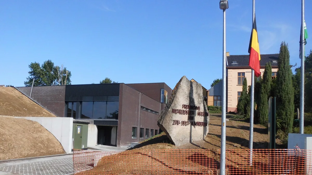 Velzeke Archaeological Site in Belgium