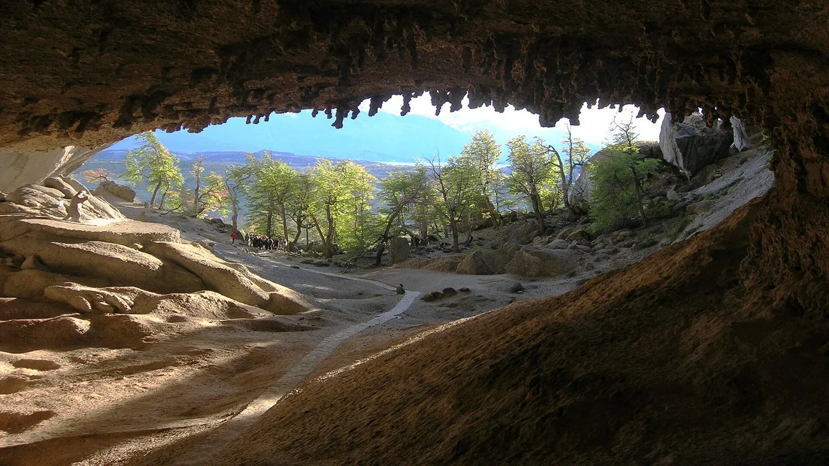 Cueva del Milodón in Chile