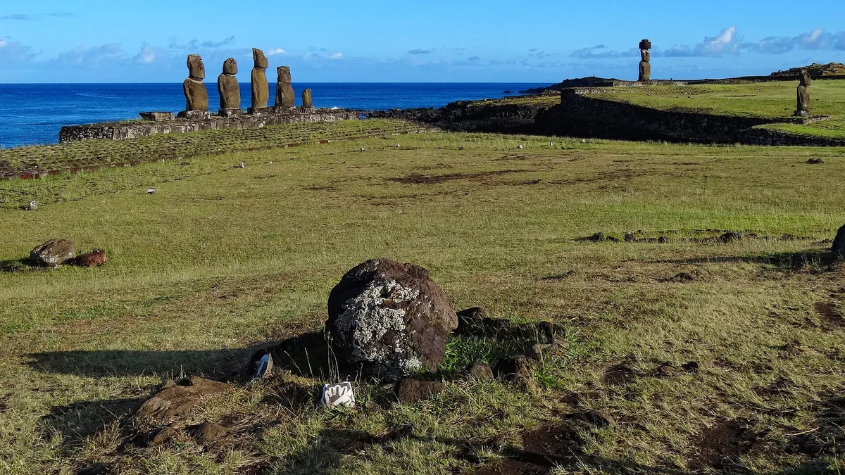 Ahu Tahai in Chile