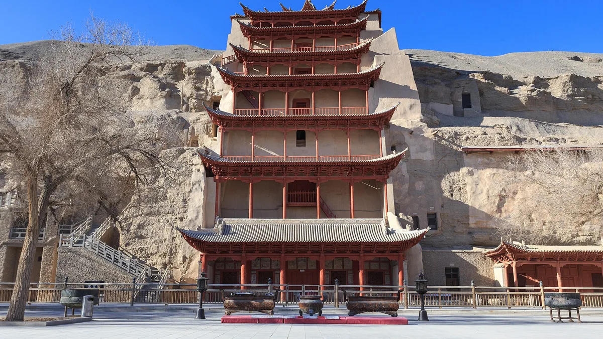 Mogao Caves in China
