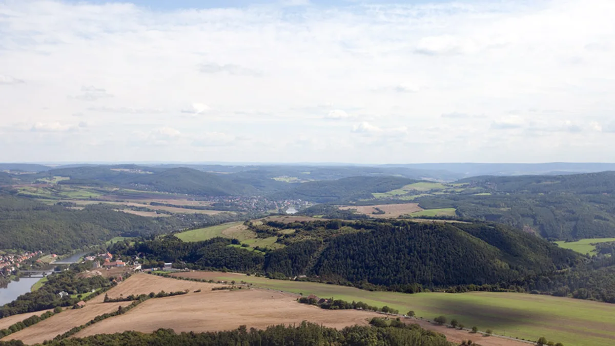 Oppidum Stradonice in Czech Republic