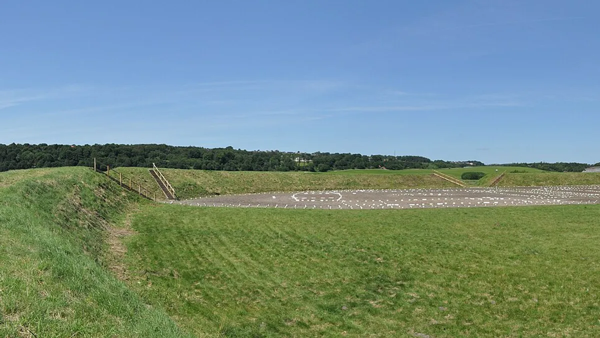 Fyrkat Viking Ring Fortress in Denmark
