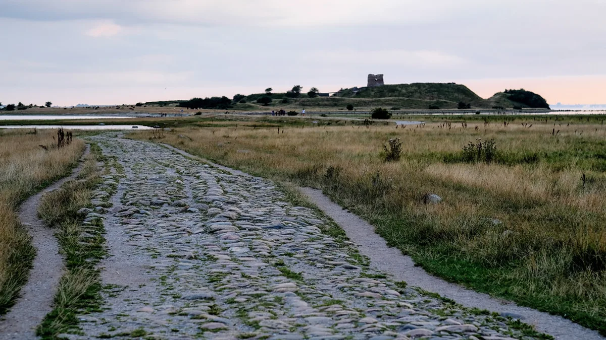 Kalø Castle Ruin in Denmark