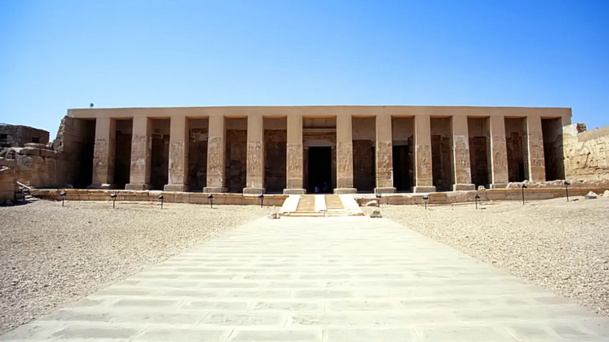 Abydos in Egypt