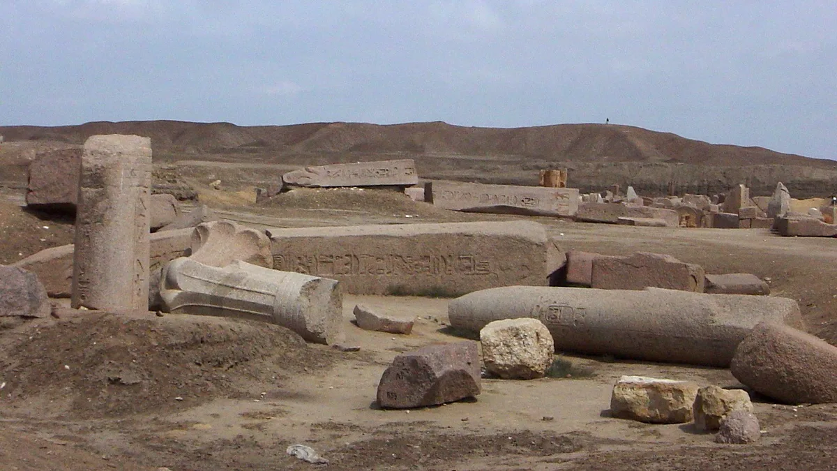 Tanis in Egypt