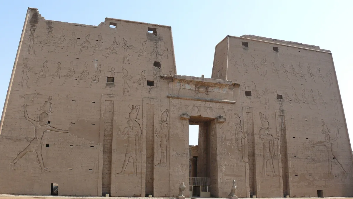 Temple of Edfu in Egypt