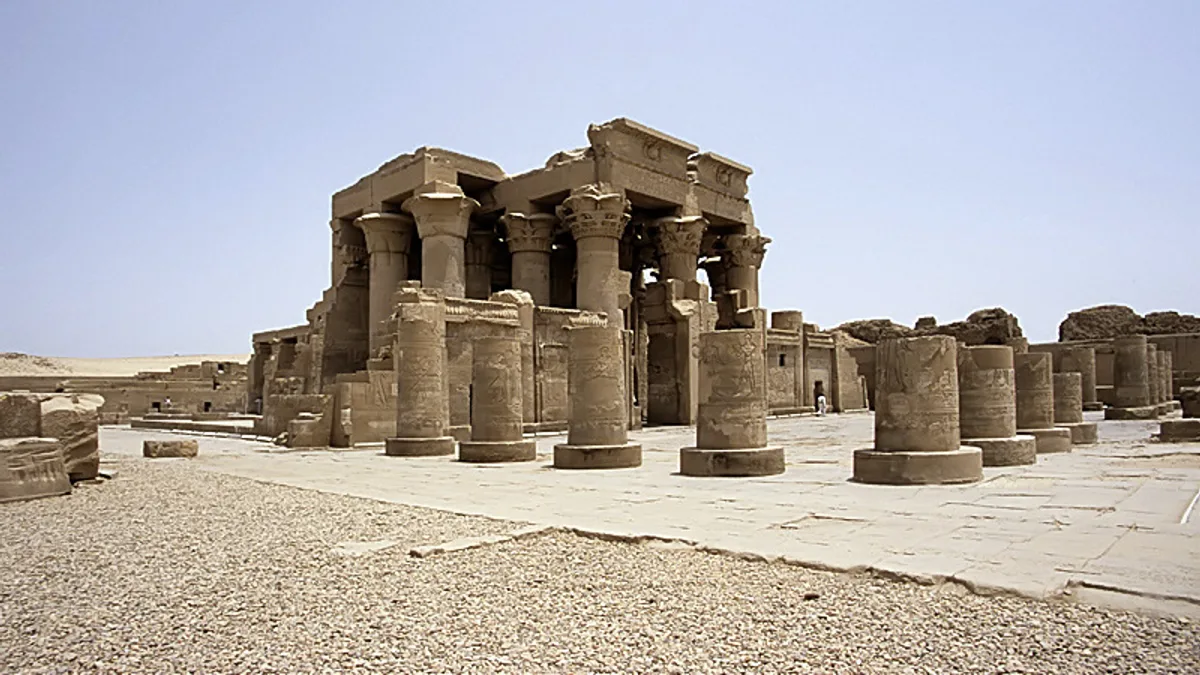 Temple of Kom Ombo in Egypt