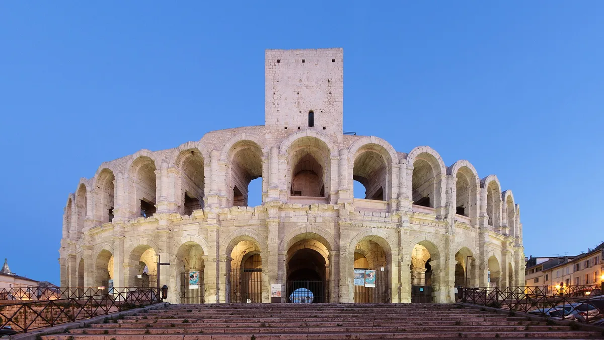 Arles Amphitheatre in France