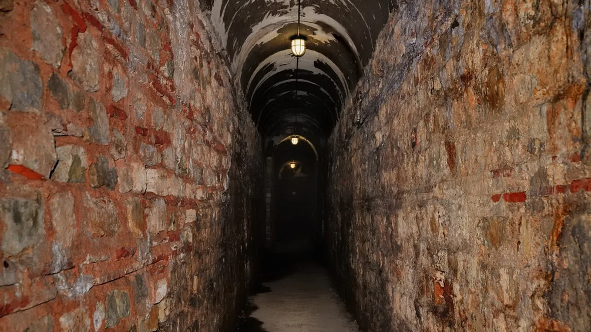 Imperial Baths of Trier in Germany