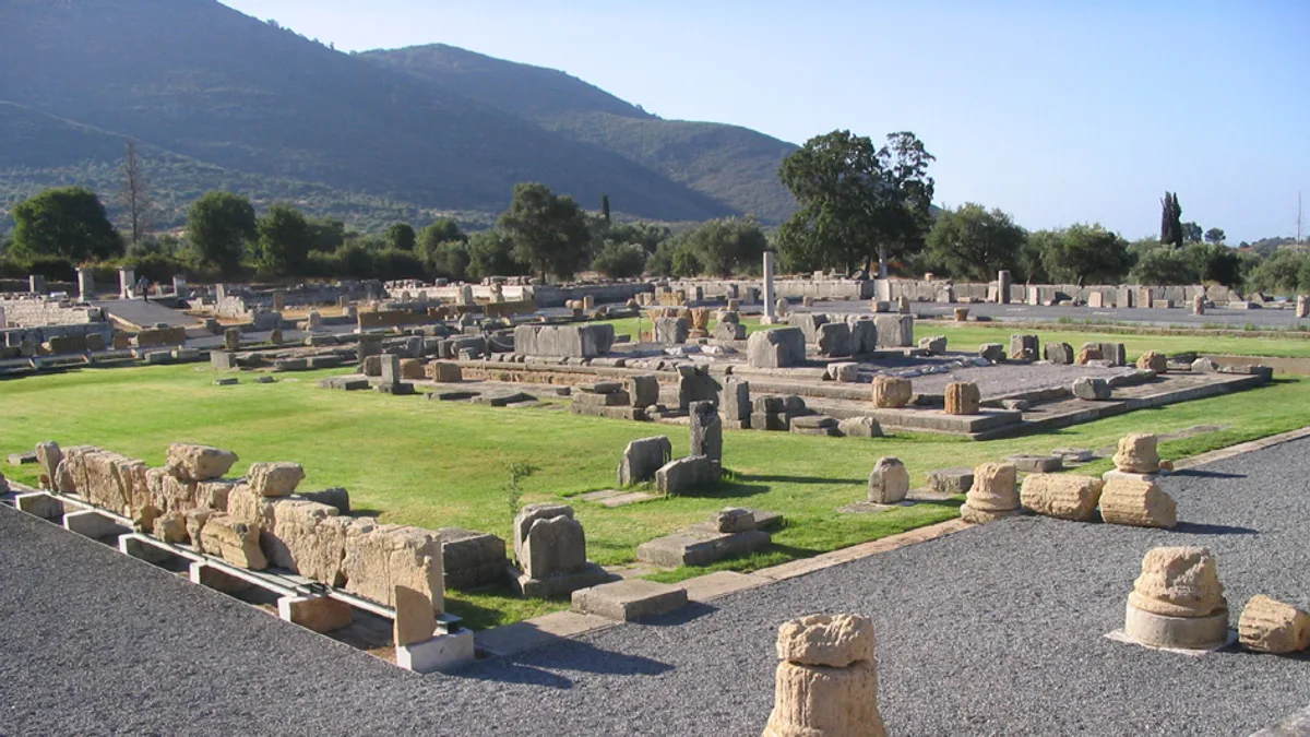 Archaeological Site of Ancient Messene in Greece