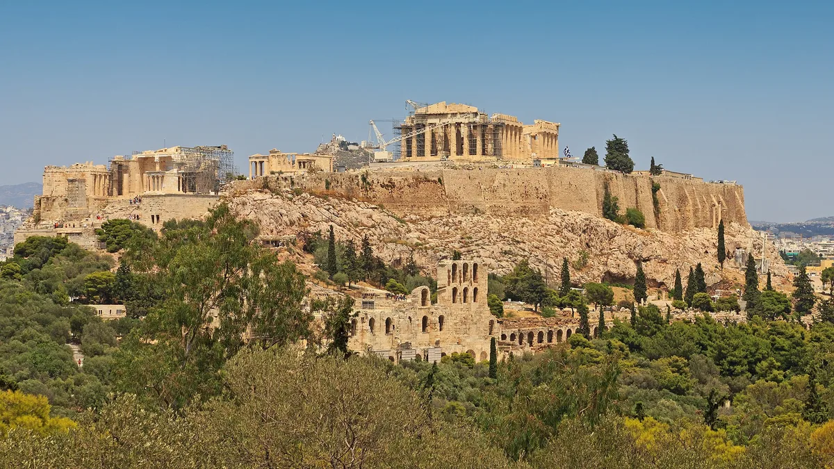 Acropolis, Athens in Greece