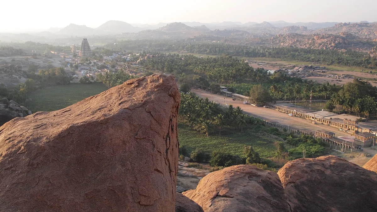 Group of Monuments at Hampi in India
