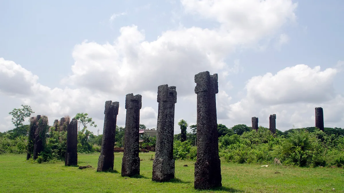 Sisupalgarh Archaeological Site in India