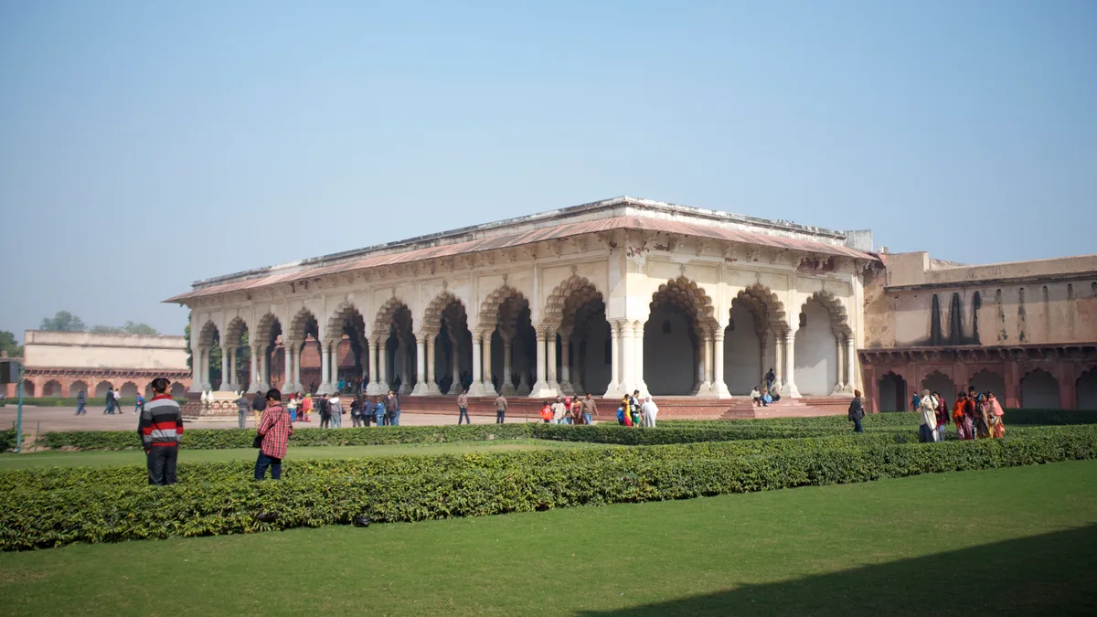 Agra Fort in India