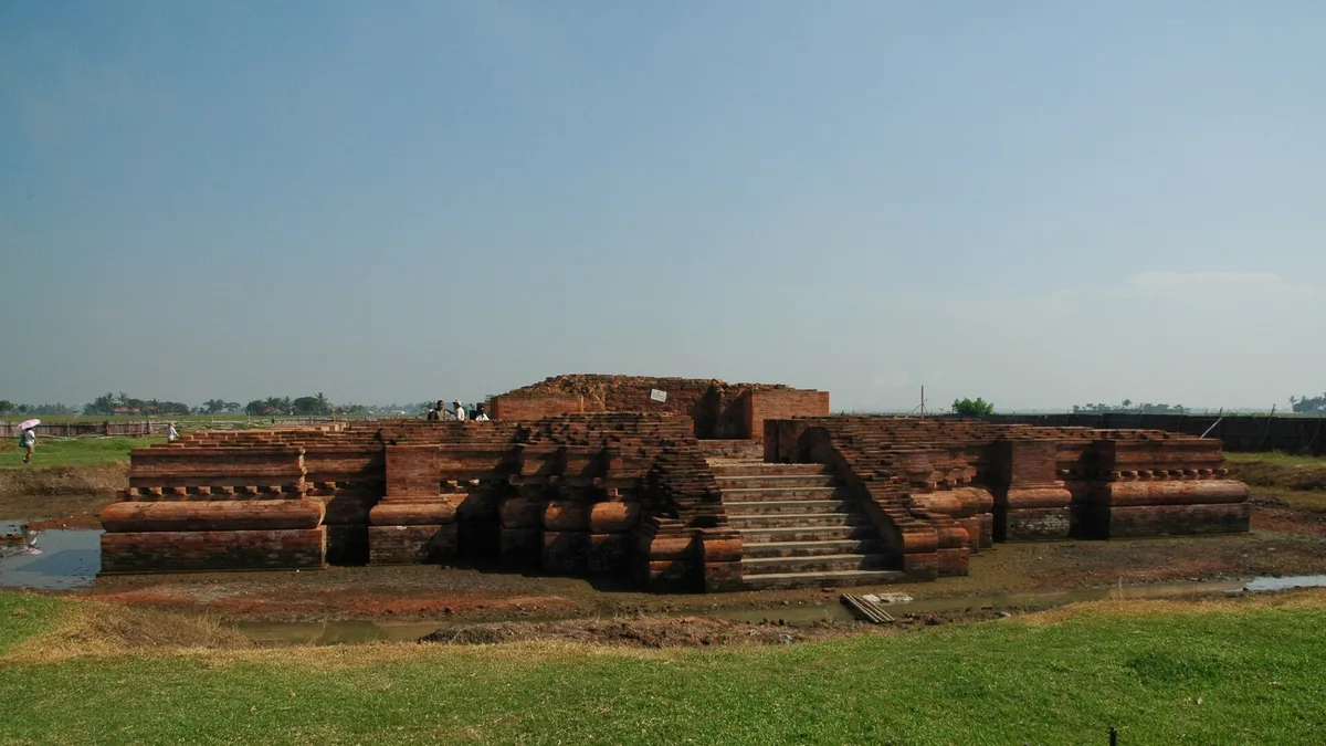 Batujaya Temple Complex in Indonesia