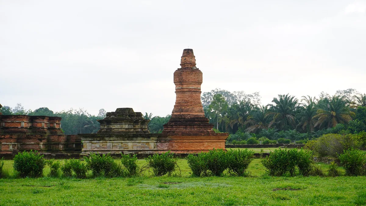 Muara Takus Compound Site in Indonesia
