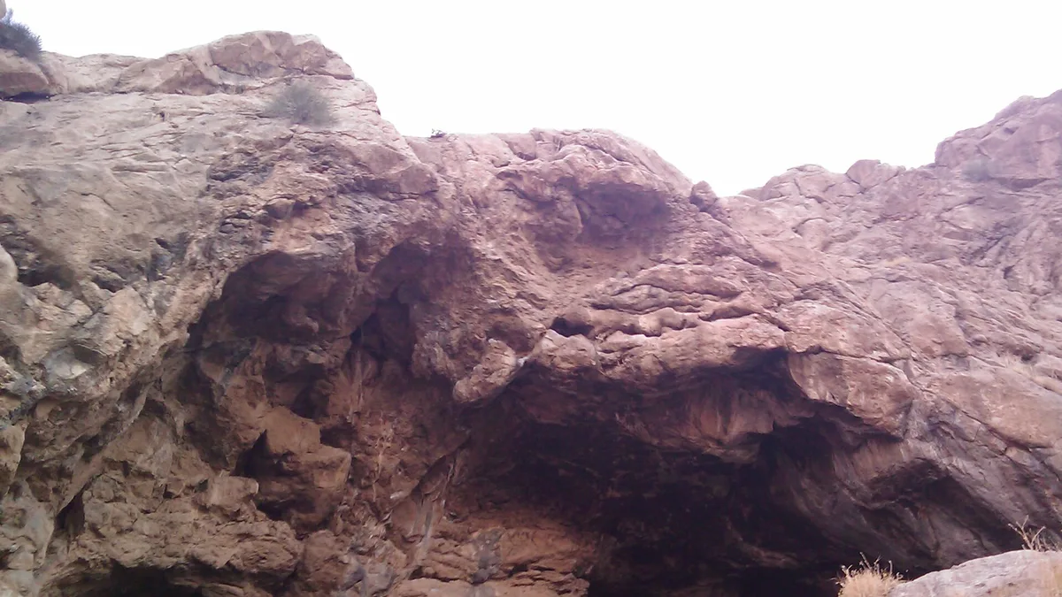 Do-Ashkaft Cave in Iran