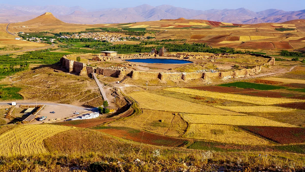 Takht-e Soleyman in Iran