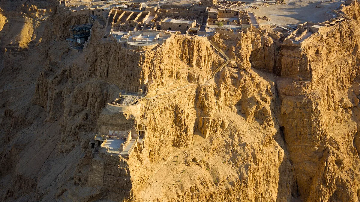Masada National Park in Israel