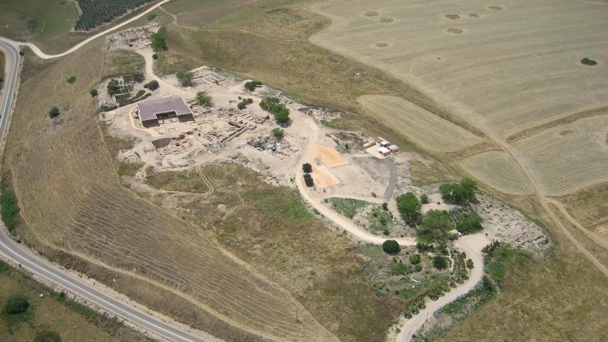 Tel Hazor National Park in Israel