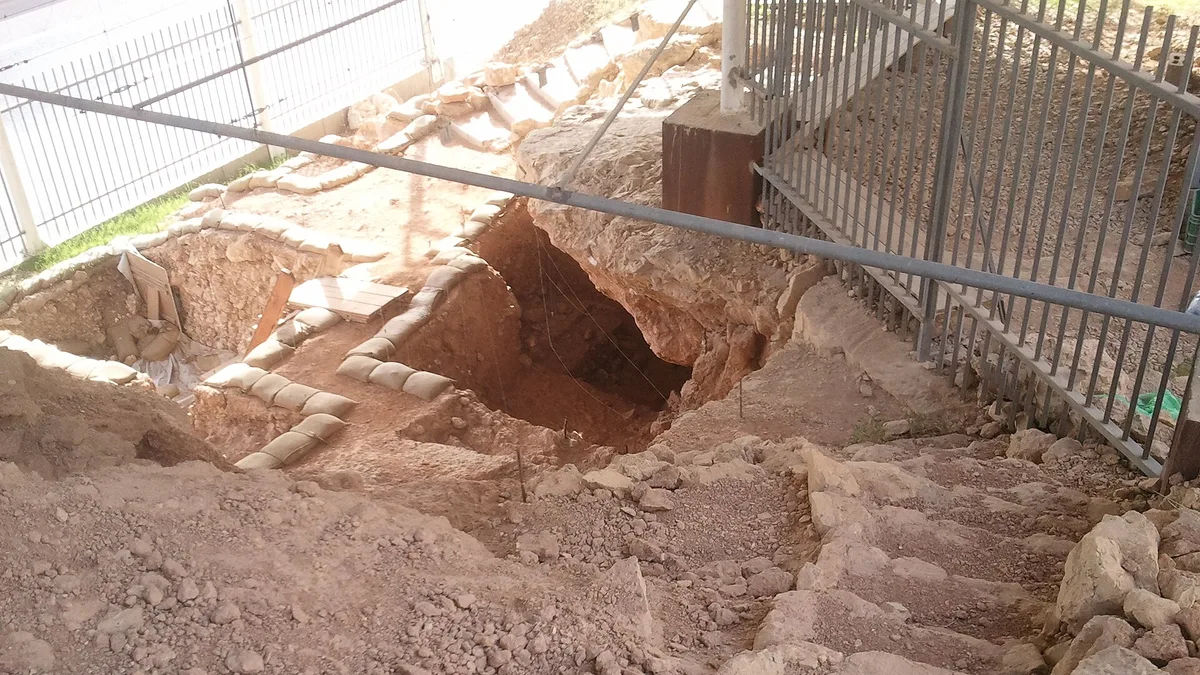 Qesem Cave in Israel