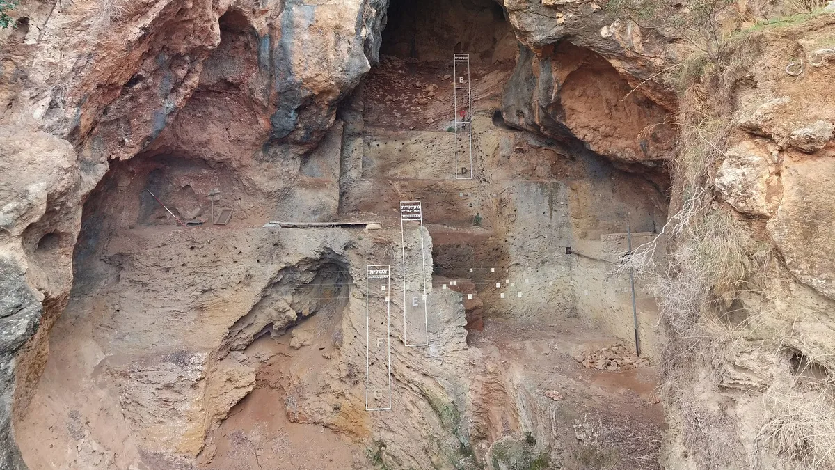 Tabun Cave in Israel